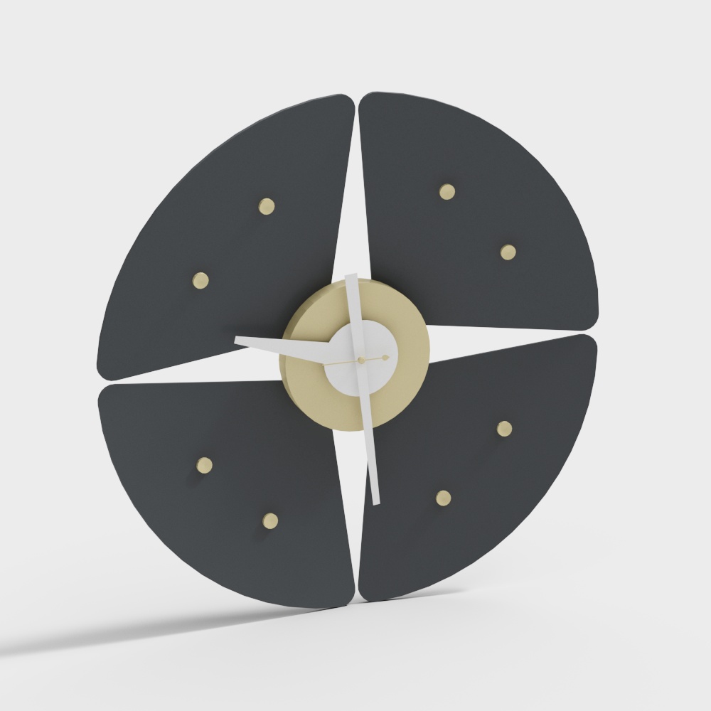 Vitra Wall_Clock-Petal_Clock
