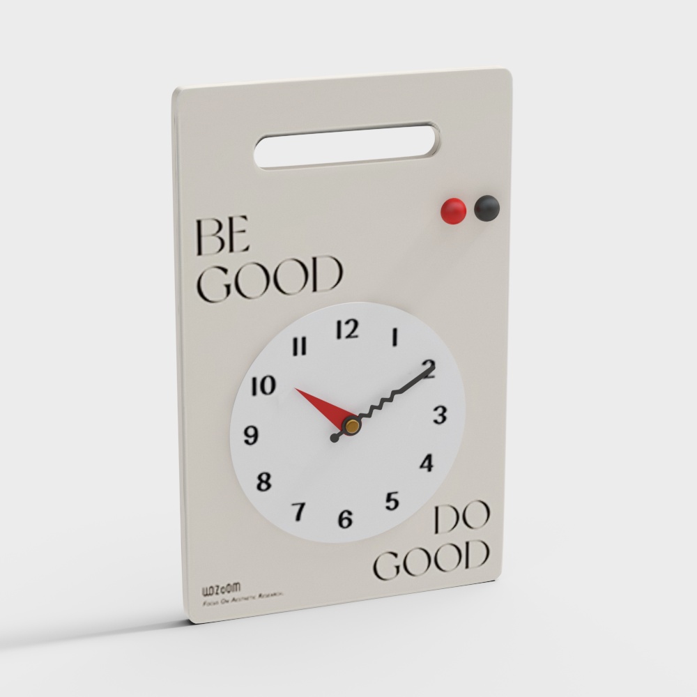 Be Good Clock 3D model