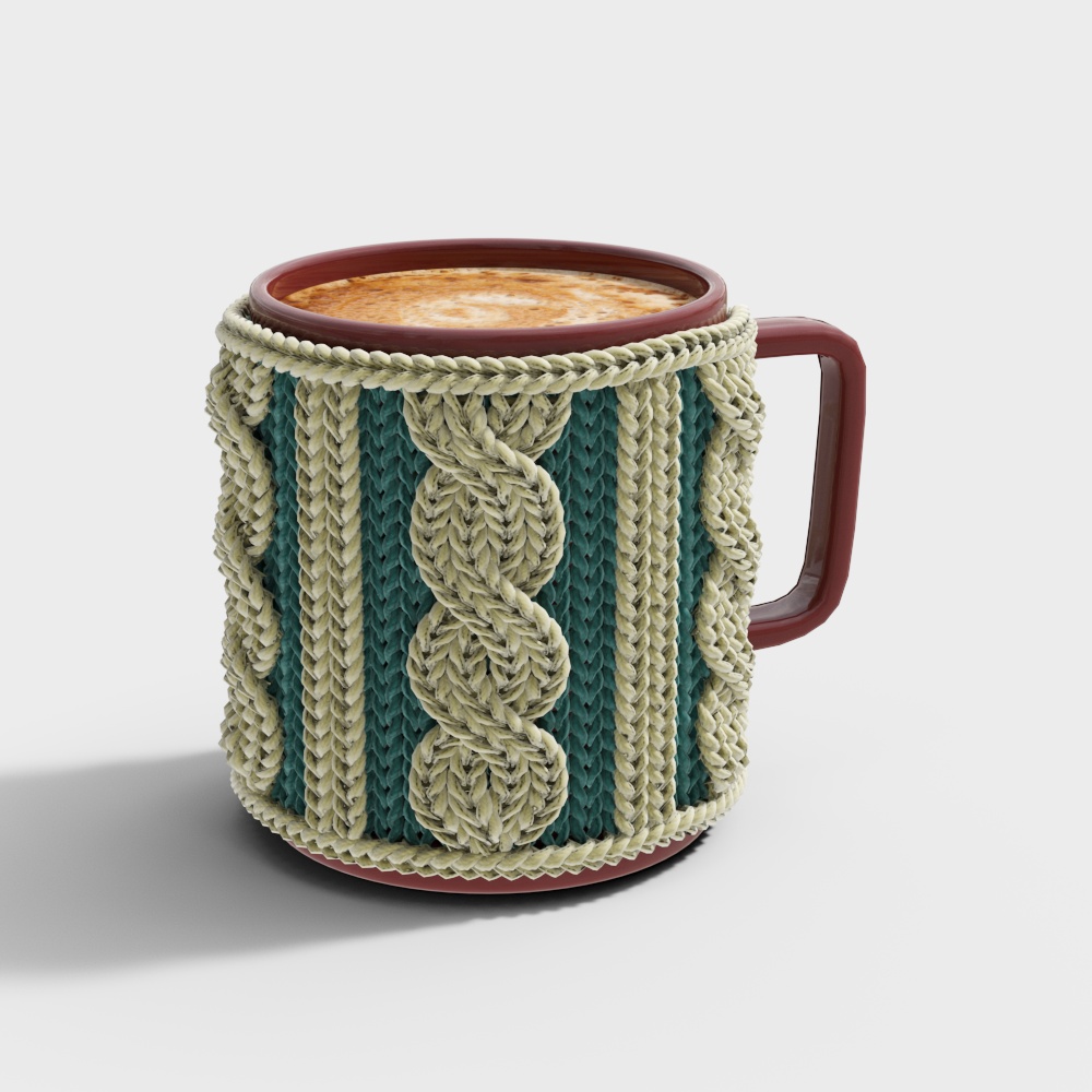 French Chinese style coffee cup
