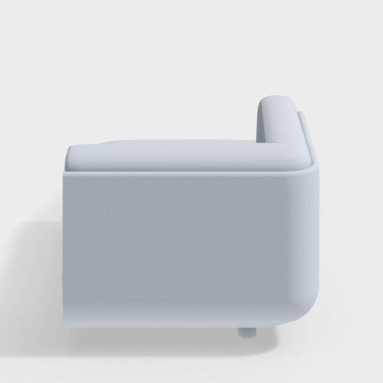 Arper Shall Chaise-Longue Izquierda bi-material 6935