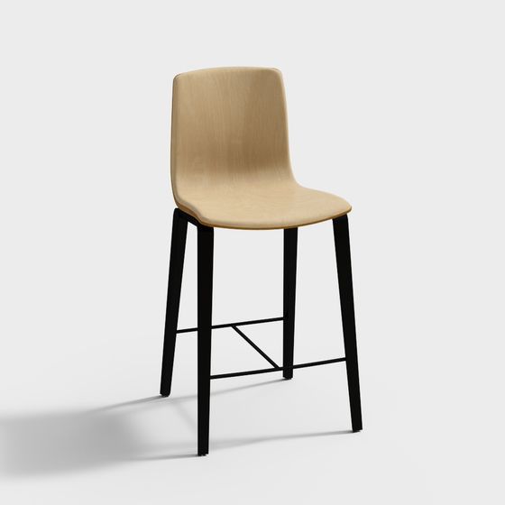 Urban Elegance Chair 3D model for Stylish Interiors