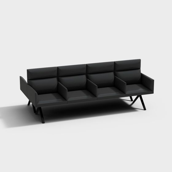Urban Comfort 3D Model Sofa