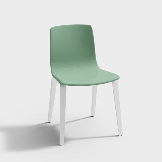 Ghế Aava-02 4 chân gỗ bọc Arper 7620