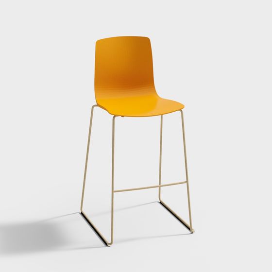 Urban Luxe Bar Stool 3D model