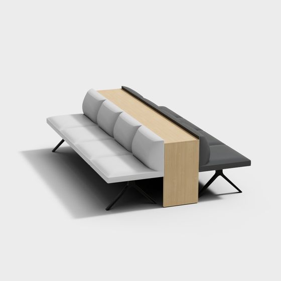 Urban Elegance Sofa 3D model