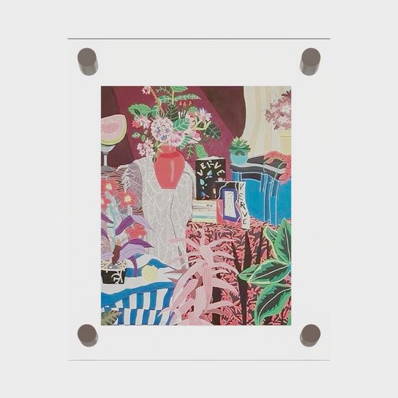 Vibrant Garden Corner 3D model for Creative Spaces