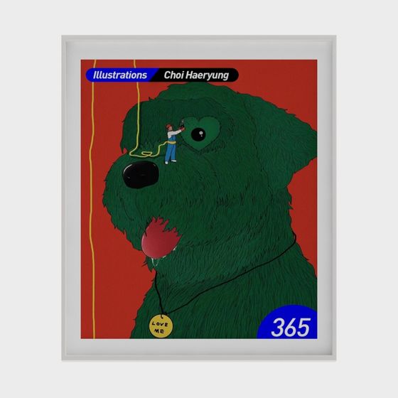 Charming Green Pooch 3D Model for Creative Use