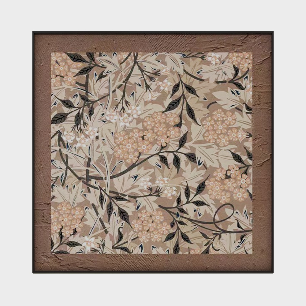 Floral Harmony Low Poly 3D Floral Scene