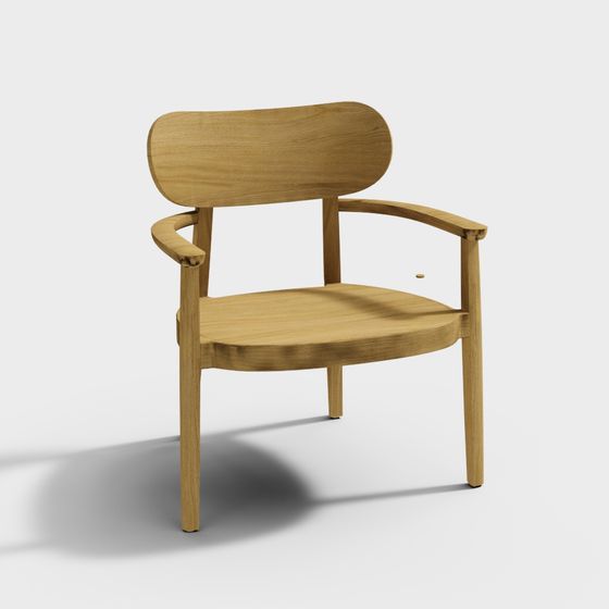 Cozy Lounge Chair 3D model