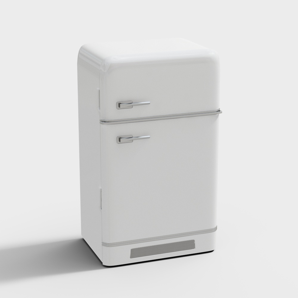 White refrigerator