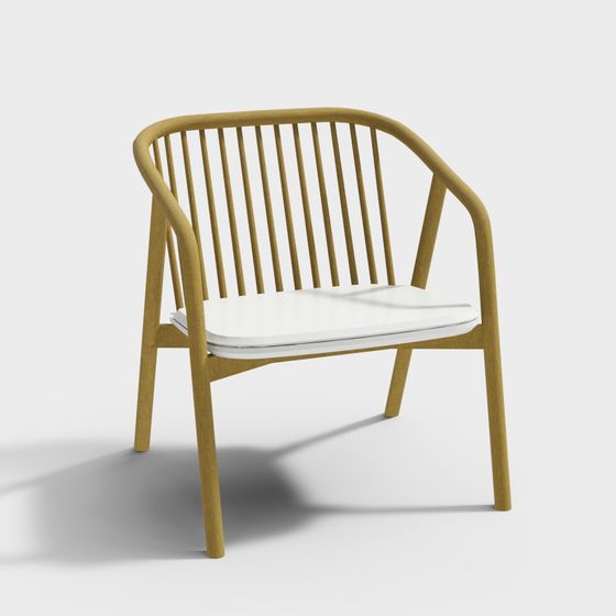 Cozy Lounge Chair 3D model