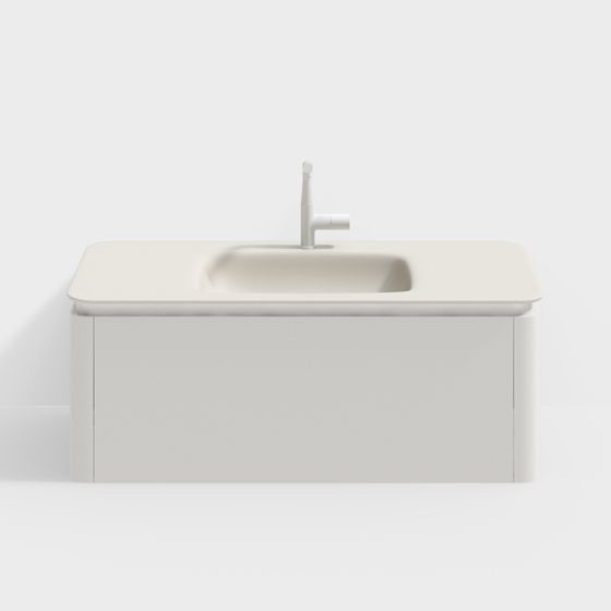 Minimalist Bathroom Sink 3D model