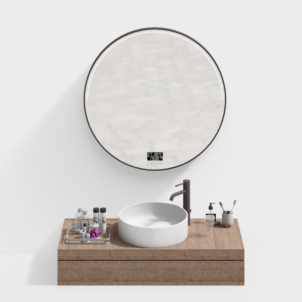 Modern bathroom cabinet