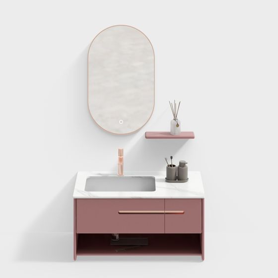 노르딕 욕실 캐비닛