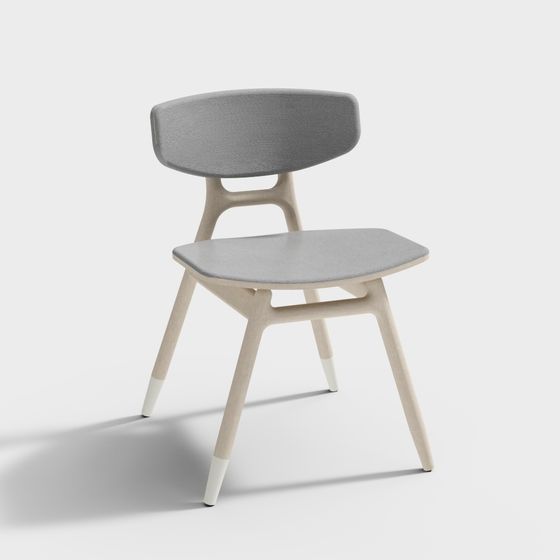 Stylish Modern Minimalist Chair 3D model