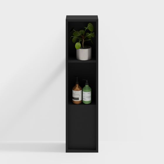 Urban Shelf 3D model - Modern Minimalism