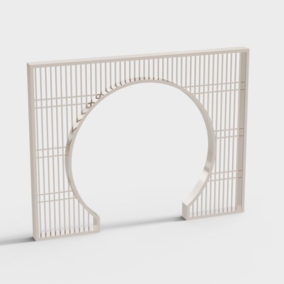 Sleek Archway 3D model for Creative Projects