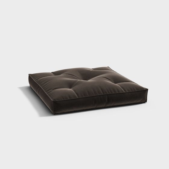 Minimalist Sofa Cushion 3D model for Modern Interiors