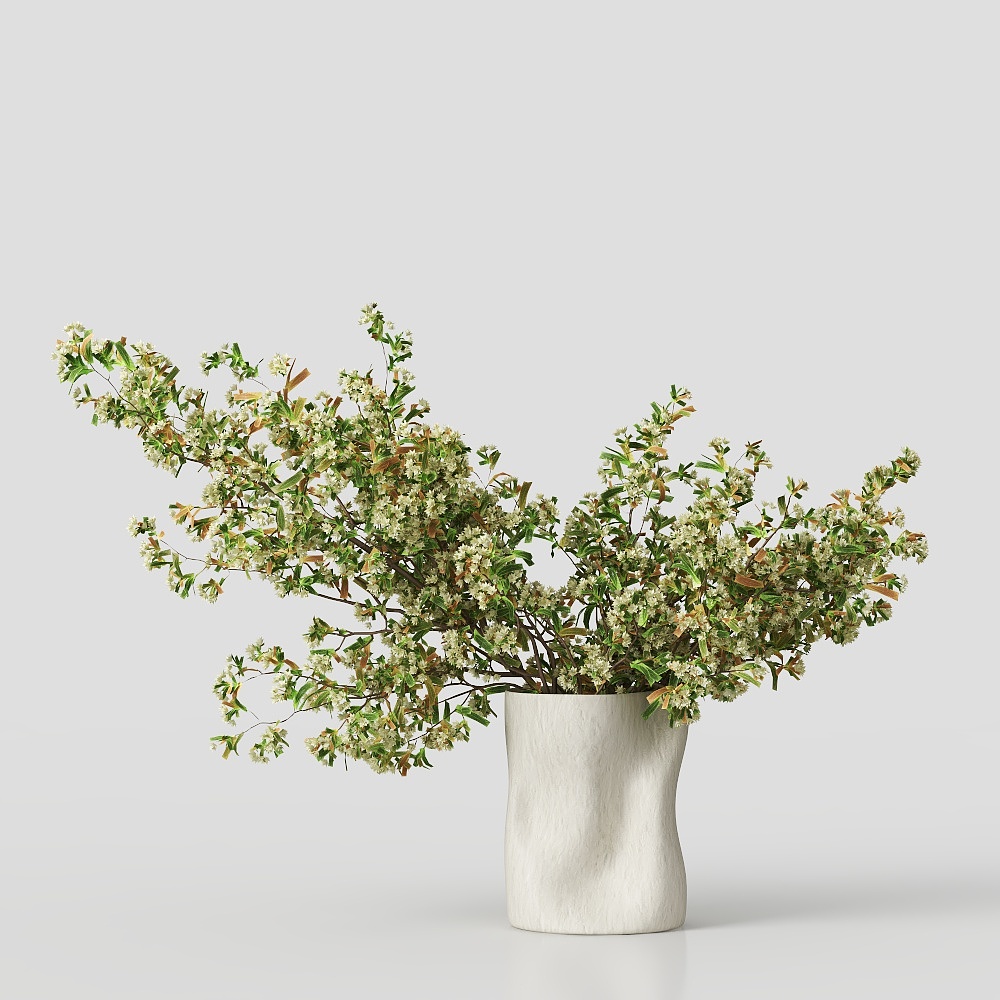 ANJ- Зеленые растения - Свежевырезанные цветы