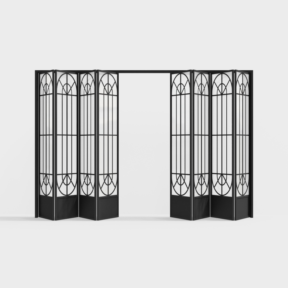 Modern multi-fold folding door