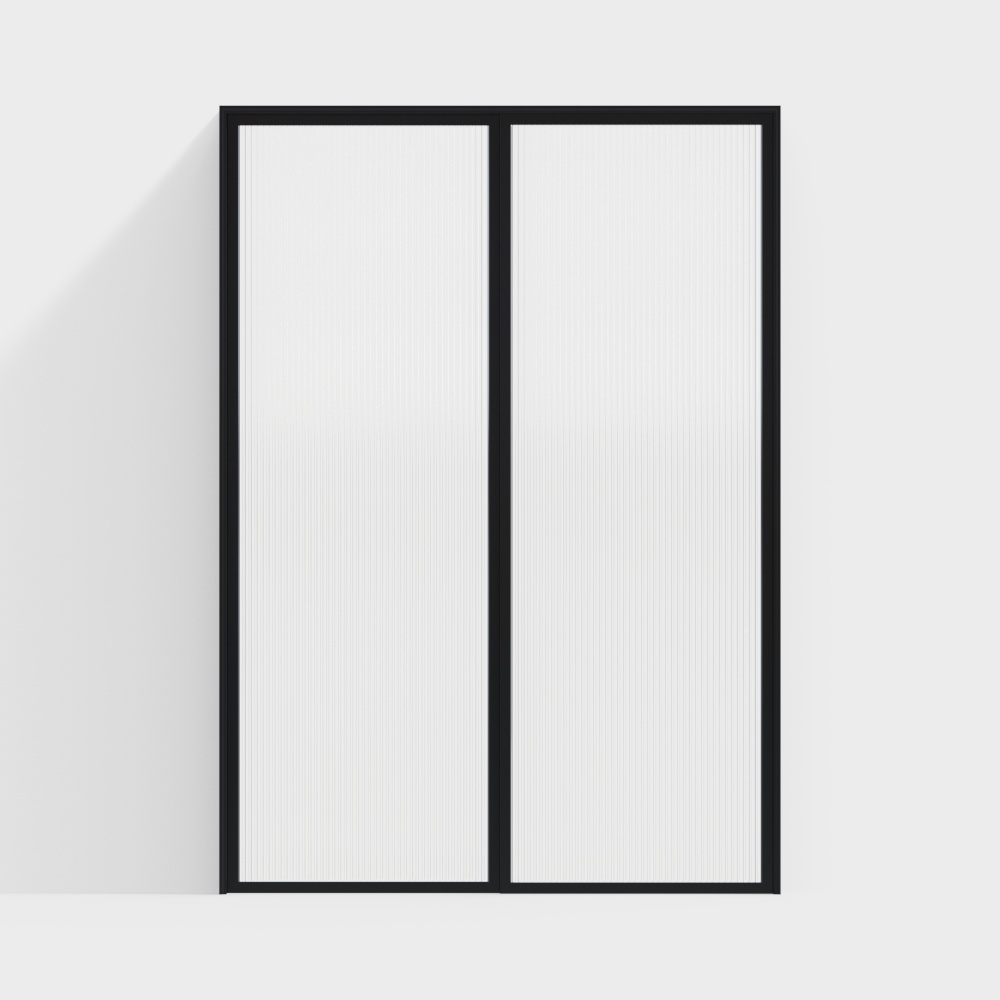 ประตูเลื่อนกระจกแชนเกรนโบว์สมัยใหม่