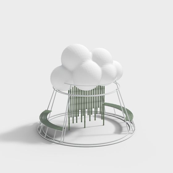 Cloud Chair 3D model - A Touch of Nature