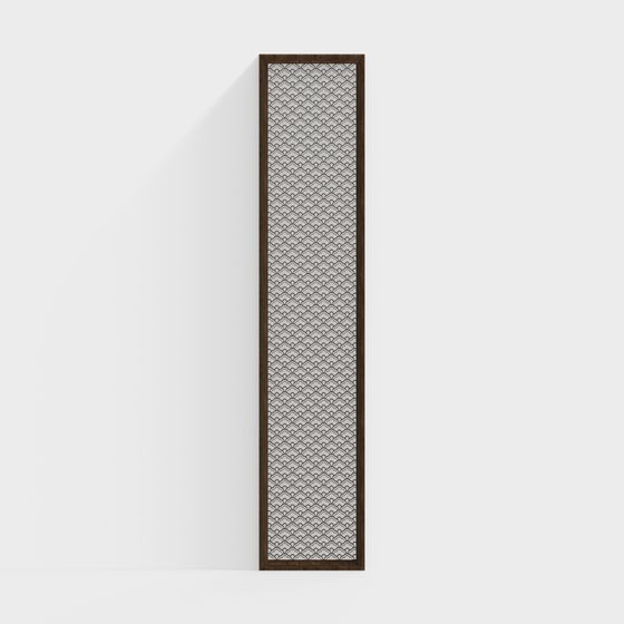 Lattice Panel Decorative 3D Model