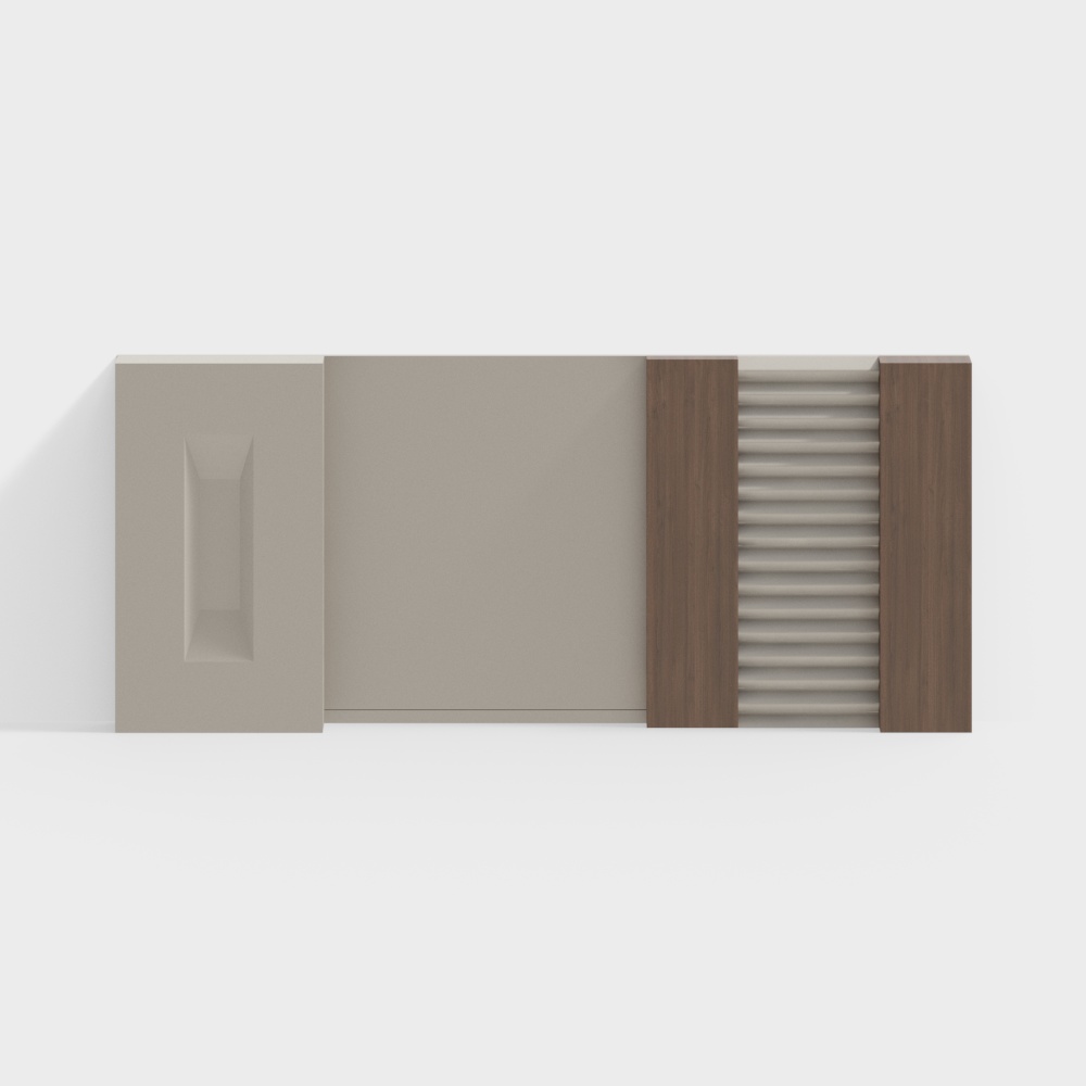 Mur de fond du salon Wabi-sabi