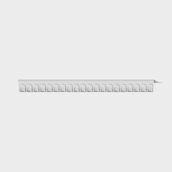 French Mesh Gypsum Wire 3D Model for Decor