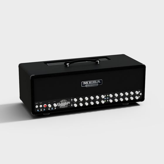 Mesa Dual Rectifier 3D Model