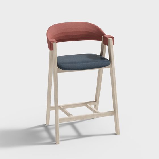 Urban Comfort Stool 3D model