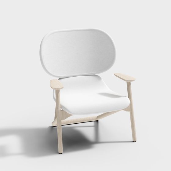 Cozy Lounge Chair 3D model