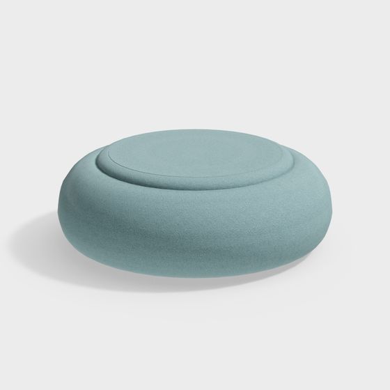 Rounded Sofa Cushion 3D model