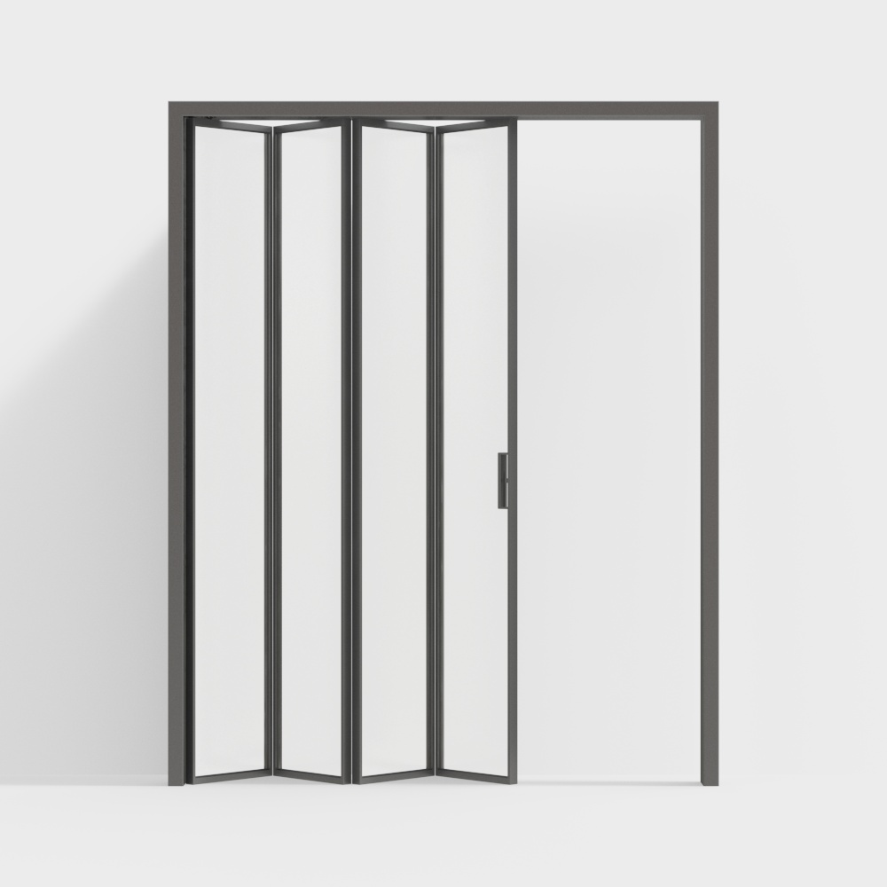 Modern Glass Folding Door