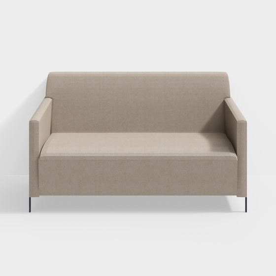 Urban Comfort 3D model Sofa for Creative Spaces