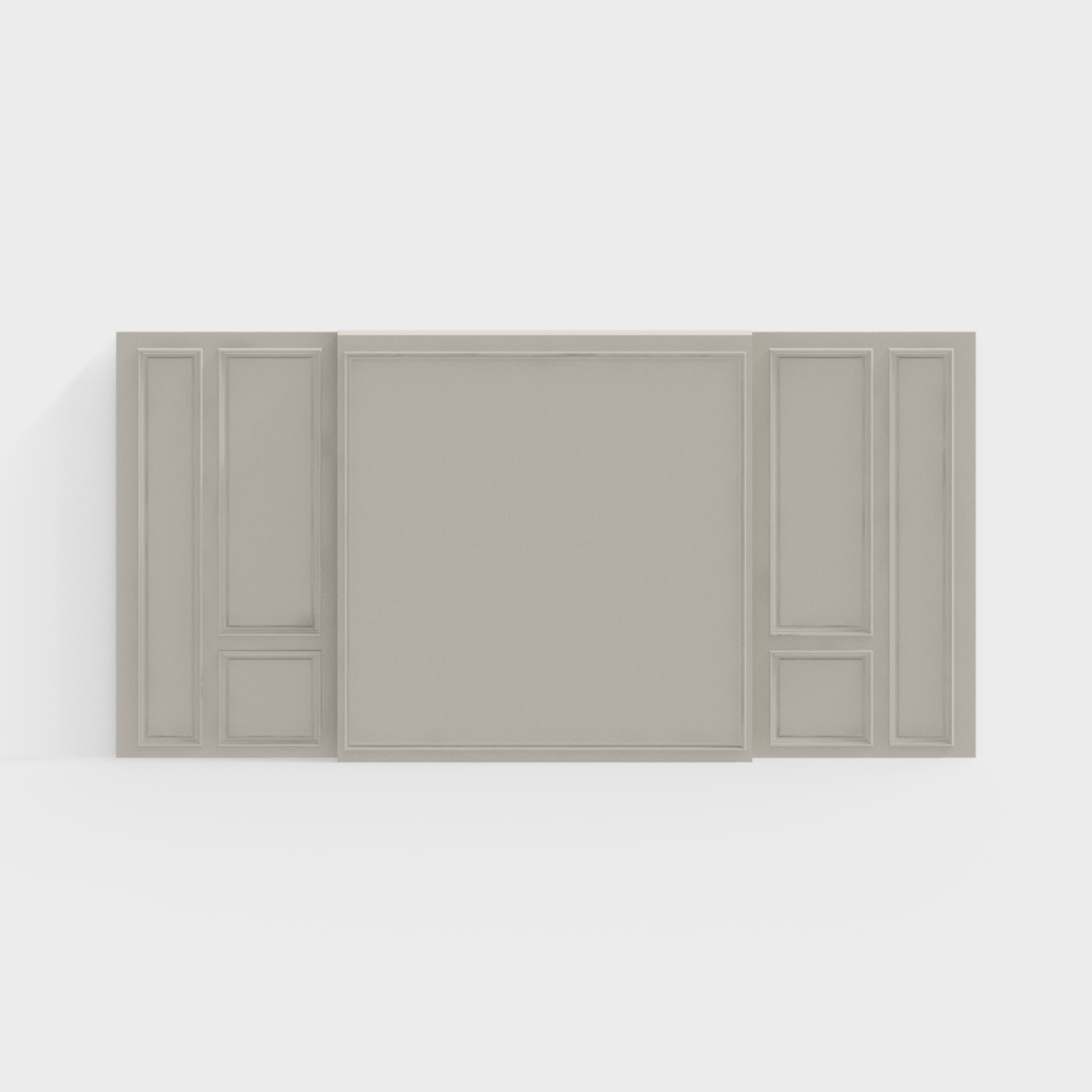 Creme fraiche living room background wall