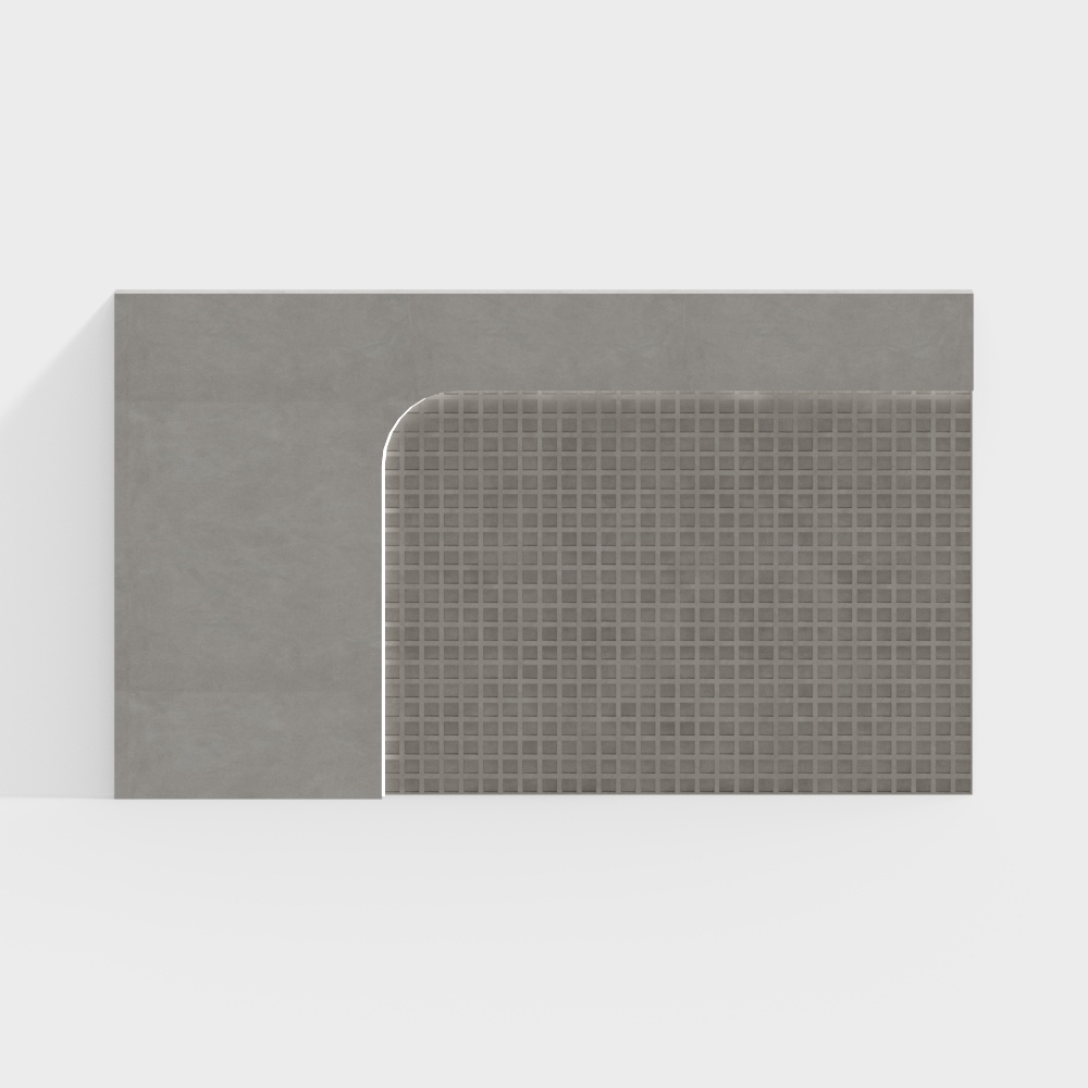 Wabi-sabi bedroom background wall