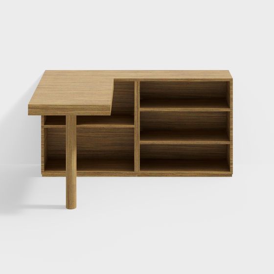Urban Shelf 3D model for Modern Interiors