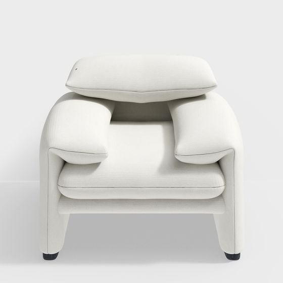 Cloud Sofa 3D model for Modern Interiors
