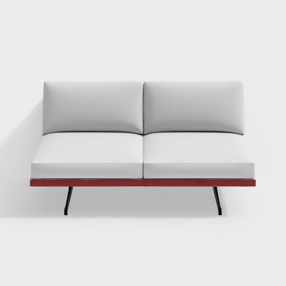 Urban Comfort 3D model Sofa for Contemporary Spaces