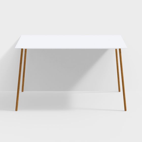 Minimalist Desk 3D model