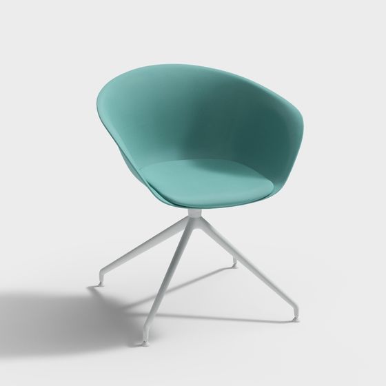 Sleek Casual Chair 3D model