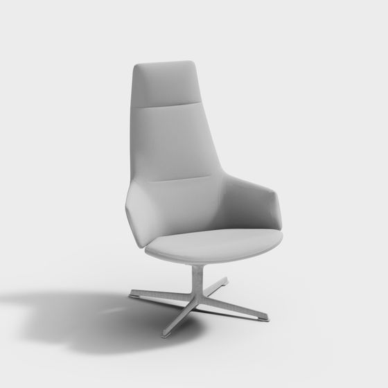 Stylish Urban Lounge Chair 3D model for Creative Projects