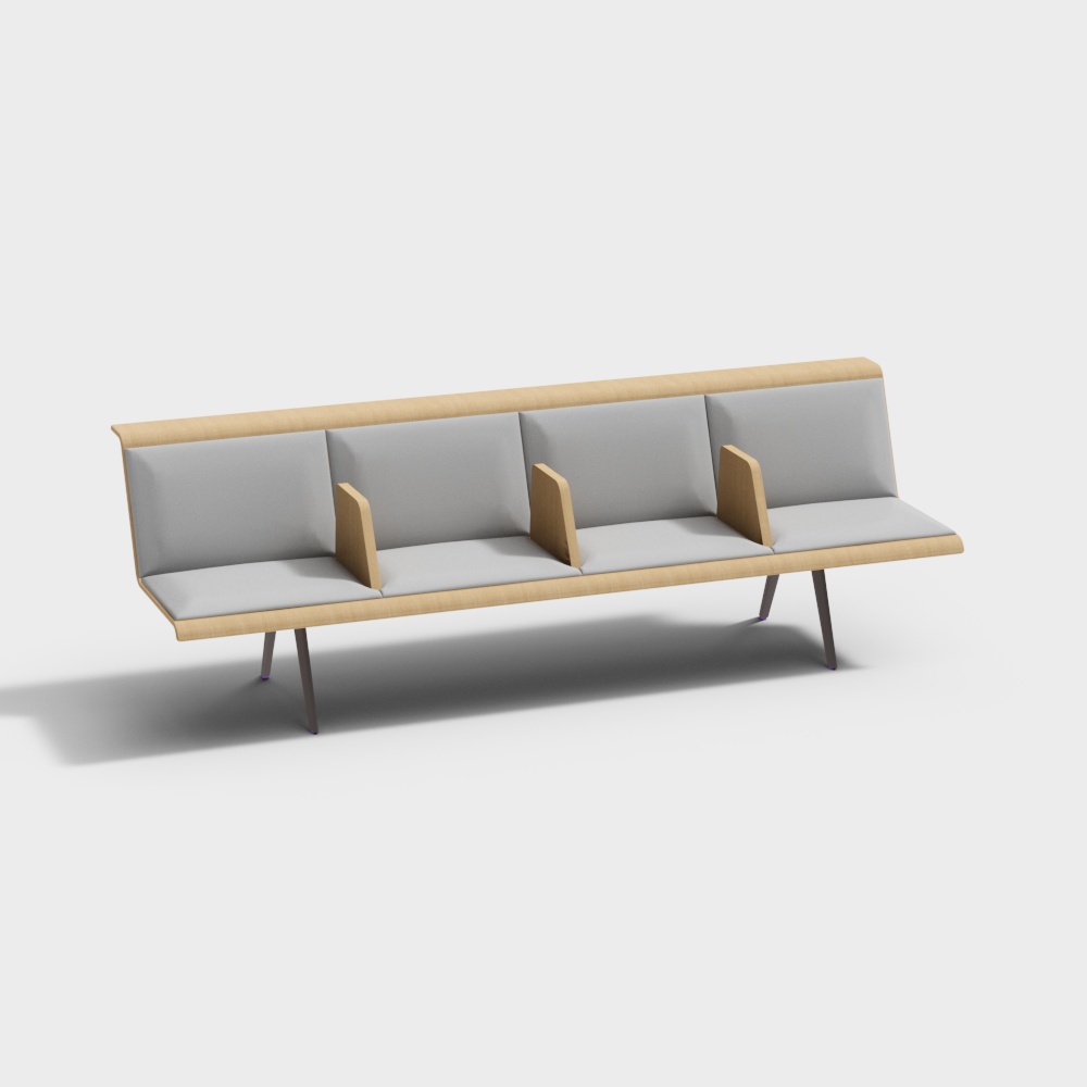 Arper_Zinta 기다리는 모듈식 L240 선형 4500BV