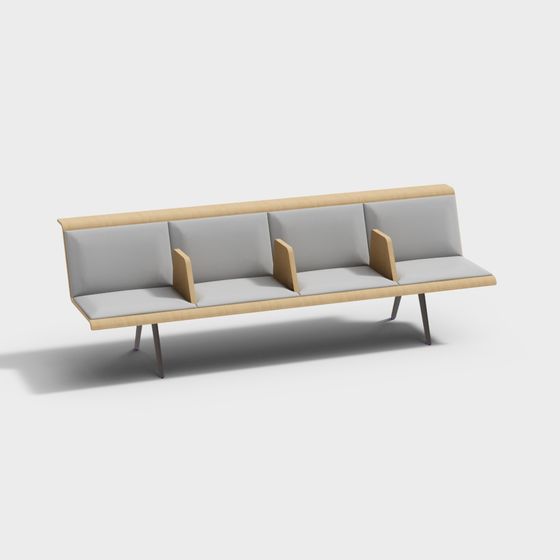 Arper_Zinta 기다리는 모듈식 L240 선형 4500BV