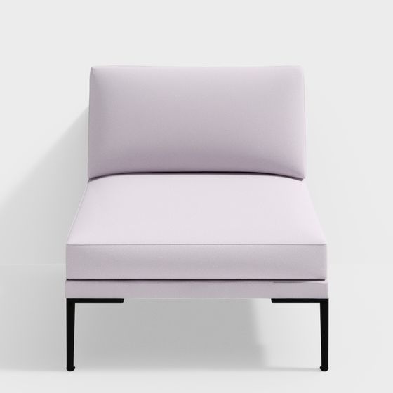 Urban Comfort Lounge Chair 3D model