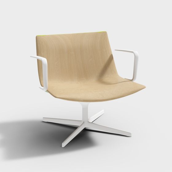 Stylish Urban Leisure Chair 3D model