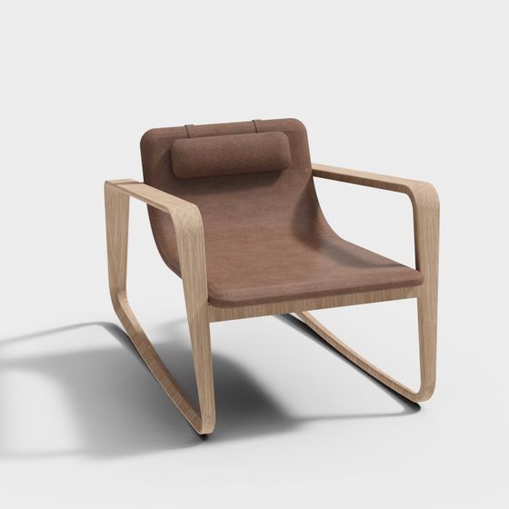 Cozy Lounge Chair 3D model