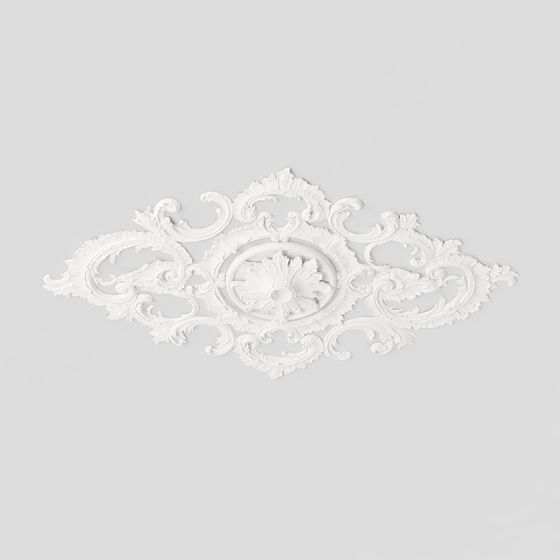 Victorian Ceiling Medallion 3D model