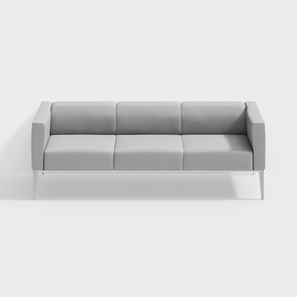 Arper Sean 3D Sofa 3-Sitzer